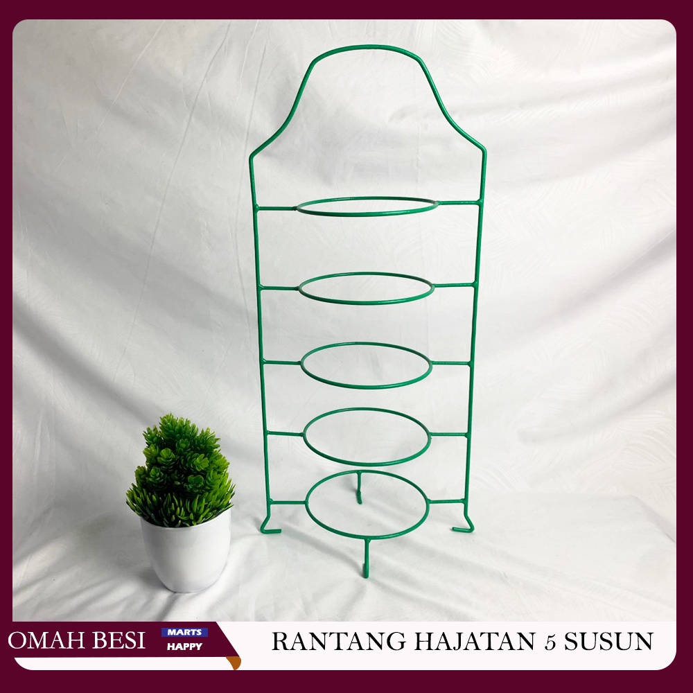 (OMAH BESI) alat pengakut piring ketika hajatan/rantang hajatan/baki hajatan 5 susun 3 pcs dan 5 pcs