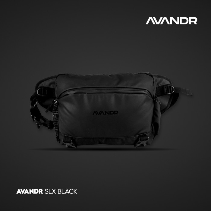 PROMO BISA COD TAS SELEMPANG PRIA AVANDR SLX Black Matte Shoulder Bag Tas Selempang Pria Multifungsi