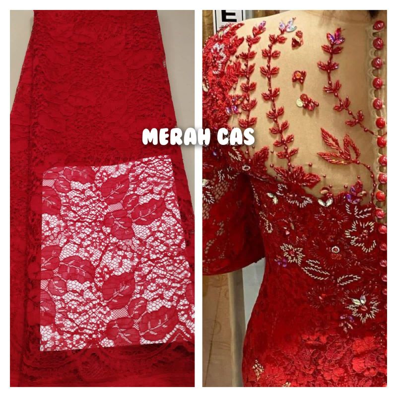 bakal kebaya Fatmawati cord ukuran 2 meter kebaya Medan