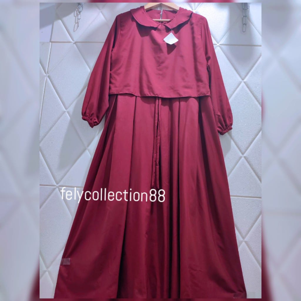 ZAFINA GAMIS REMAJA  KEKINIAN TERBARU PREMIUM LUCU KOREA | ALL COLOUR BUSUI FRIENDLY