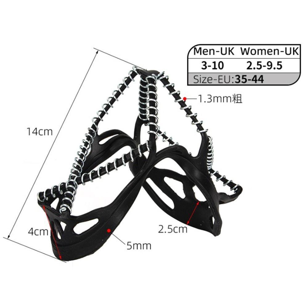 Preva 1Pa Ice snow route Shoe New Ice Grip Walk Winter fishing Crampon Penutup Sepatu Alat Pancing Es