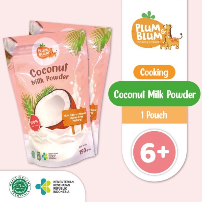 Plum &amp; Blum Santan MPASI Coconut Milk Powder BB Booster 150gr