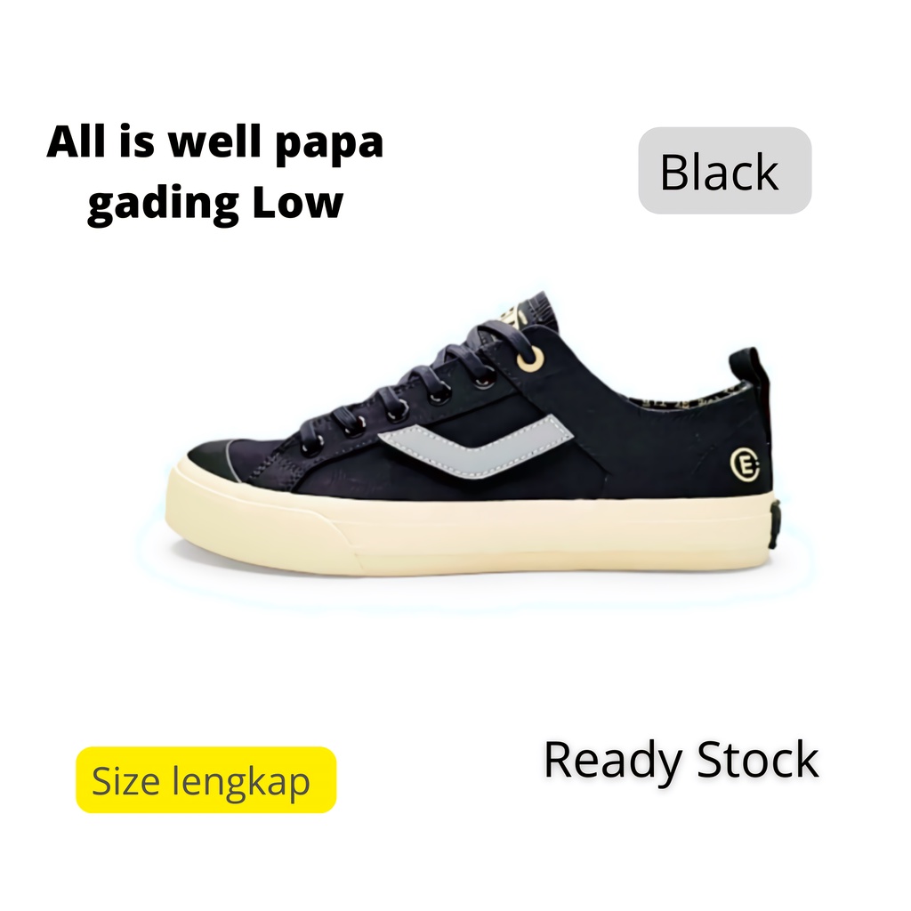 Ventela Papa Gading x Evil Black white