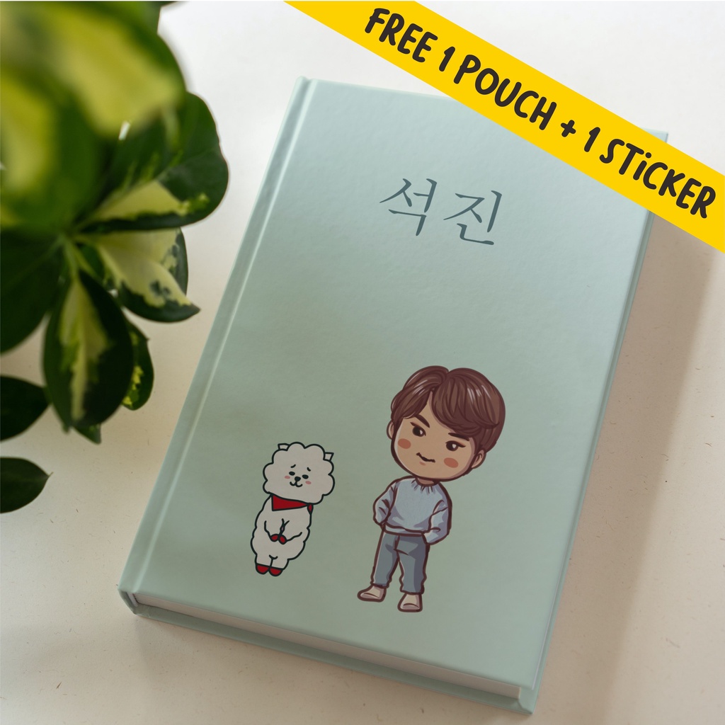 

Buku Catatan Lucu Notebook Agenda, Polos dan dotted Jin