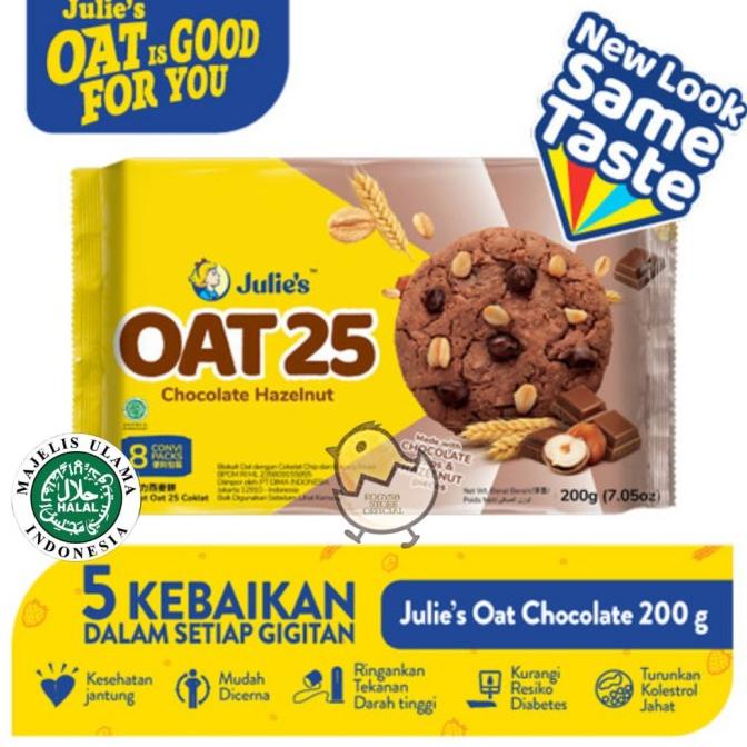 

hanya disini] Biskuit Coklat Julies OAT 25 Choco Hazelnut Coklat / Julie's OAT 25