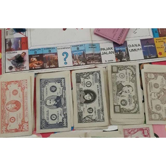 FM - Permainan Monopoli 5 in 1 / Mainan Monopoli Anak/Monopoli
