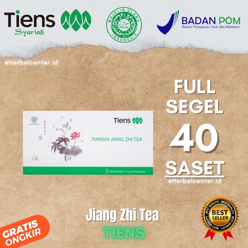 Tiens Jiang Zhi Tea Original | Teh Pelangsing | Teh Detox | Teh Tiens Obat Diet | Teh Herbal teh hij