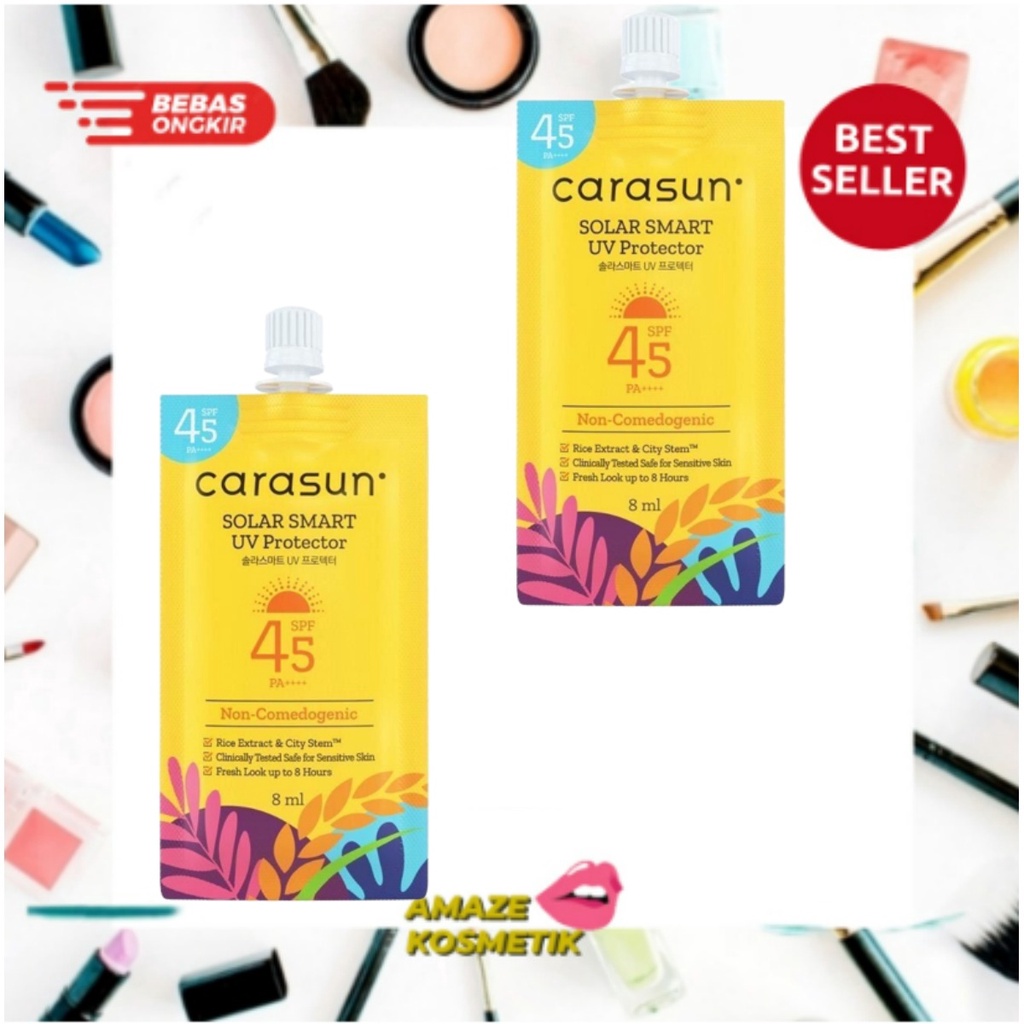 CARASUN /  SOLAR SMART UV PROTECTOR SPF 45 PA++++ SACHET 8ML