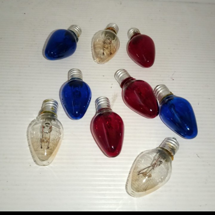 lampu lombok warna merah biru