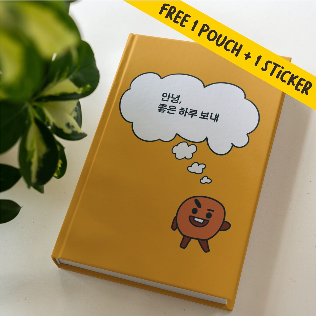 

Buku Catatan Notebook Diary Planner Journal Jurnal Agenda, Polos dan Dotted Shooky B-t.21