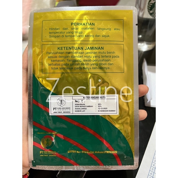 [Tani] Benih Cabai Cabe Rawit Hijau SETIA 10gram GLOBAL SEED MANDIRI