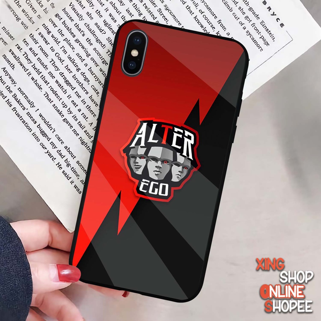 [SP51] Case Kilau Iphone X XS | Casing Hp Glossy | Motif Alter Ego