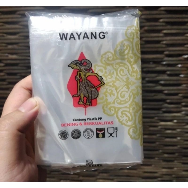 Jual Plastik Pp Bening Wayang Uk 9x12 Cm Kantong Kemasan Snack Shopee Indonesia 8387