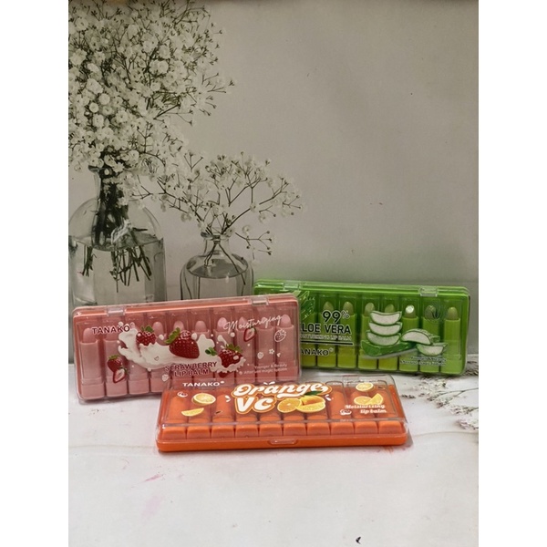 [ 10 PCS ] LIPBALM TANAKO MOISTURIZING / LIP BALM