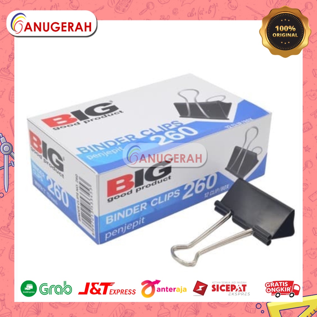 

BIG BC-260 BINDER CLIP
