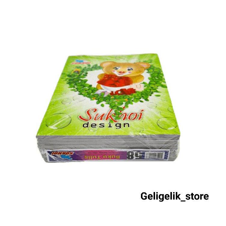 

TELAH HADIR Buku Tulis Murah SUKHOI 58 Lembar / 1 PCS ✡ 850