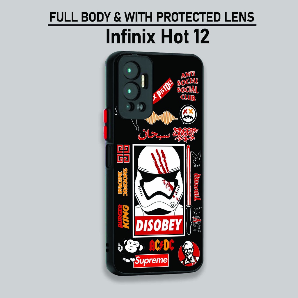 Case Infinix Hot 12 - Silikon Tpu Infinix Hot 12 - Kesing Termurah Infinix Hot 12 -  Silicon Infinix