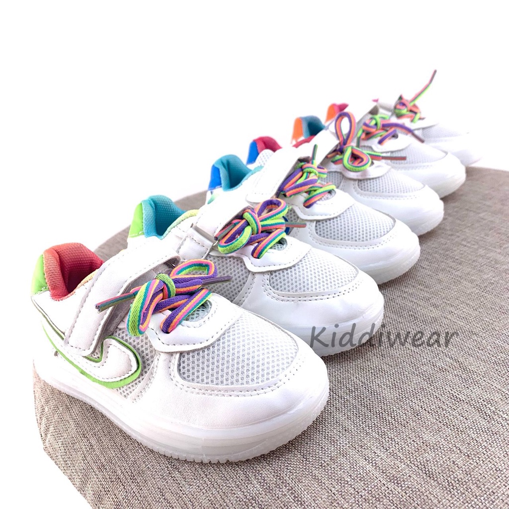 (Kiddiwear) Sepatu led anak MBK97