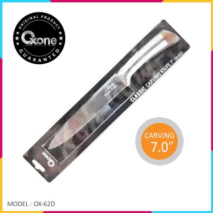 Pisau Carving Knife Oxone OX-62D / Pisau Dapur / Pisau Daging