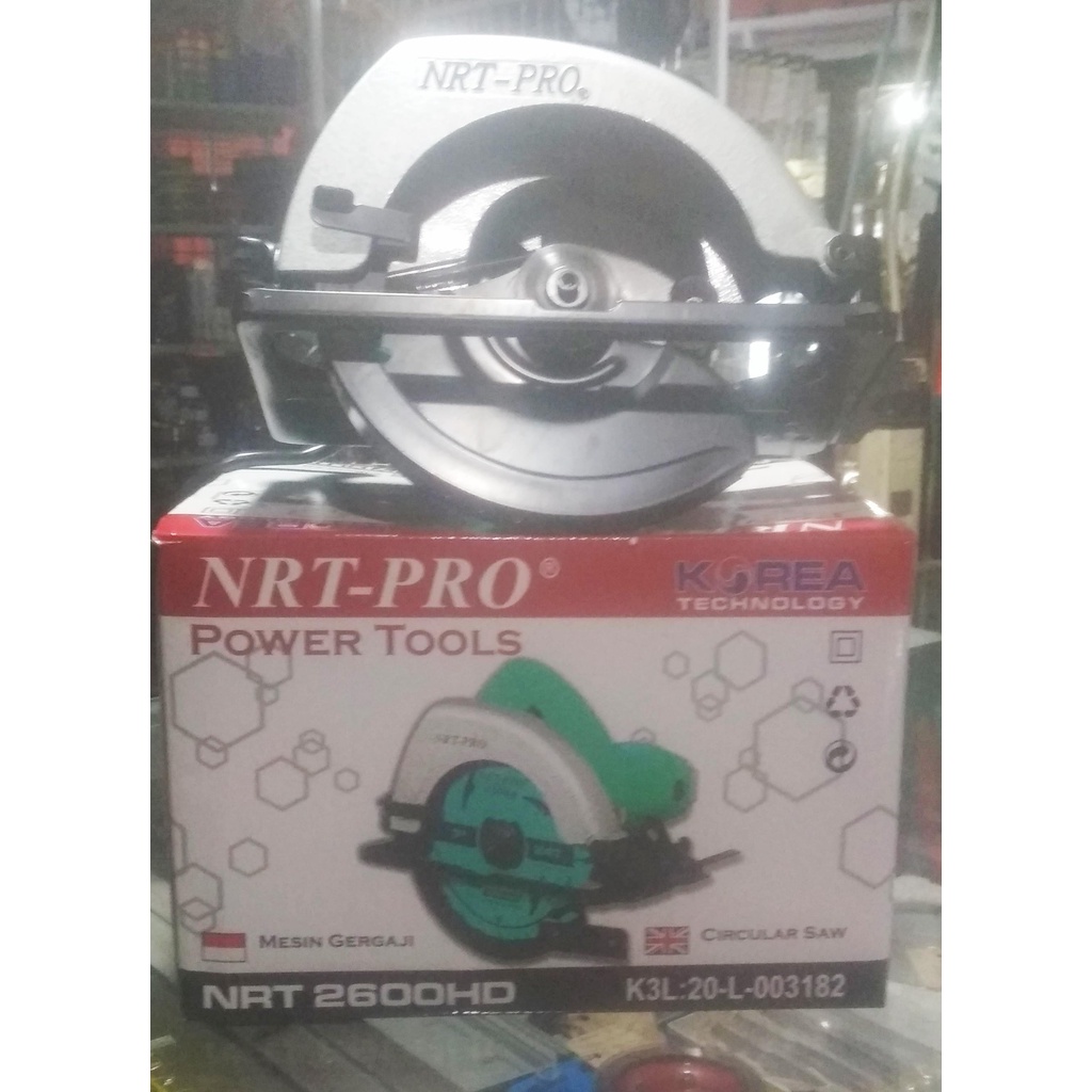 CIRCULAR SAW 7"NRT PRO 2600HD