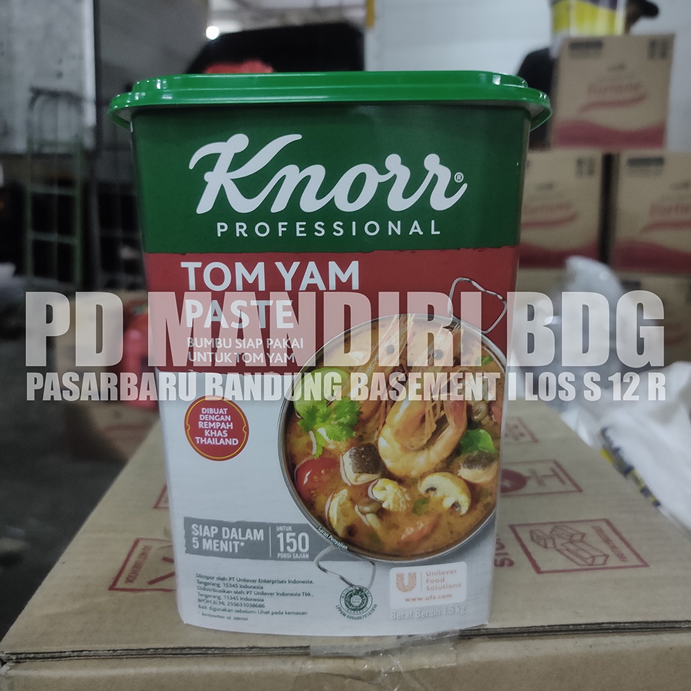 

KNORR TOM YAM PASTE 1,5 KG