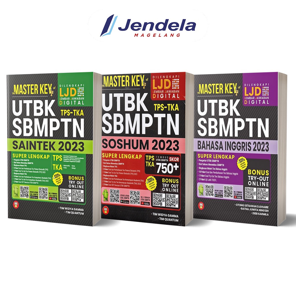2023 UTBK SBMPTN The Master Key UTBK SBMPTN Soshum Saintek Bahasa Inggris 2023