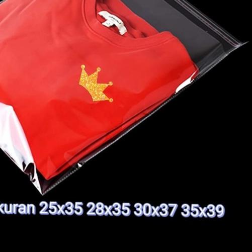 

Plastik Opp Lem Baju 25x35 28x35 30x37 35x39 - 25x35
