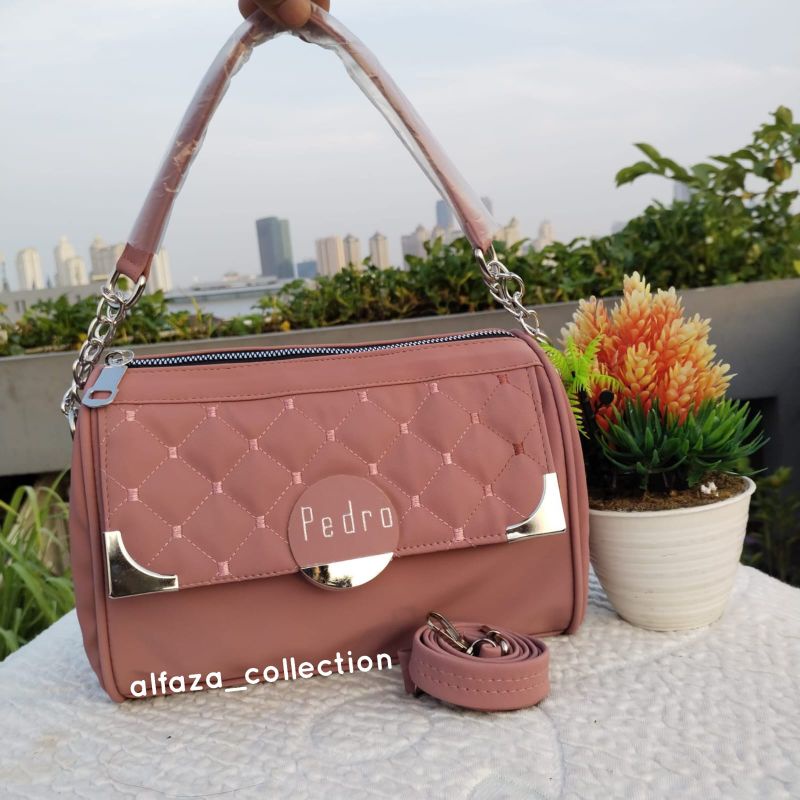 alfaza tas slempang speedy bahan nilon ukuran P22xL11xT17cm