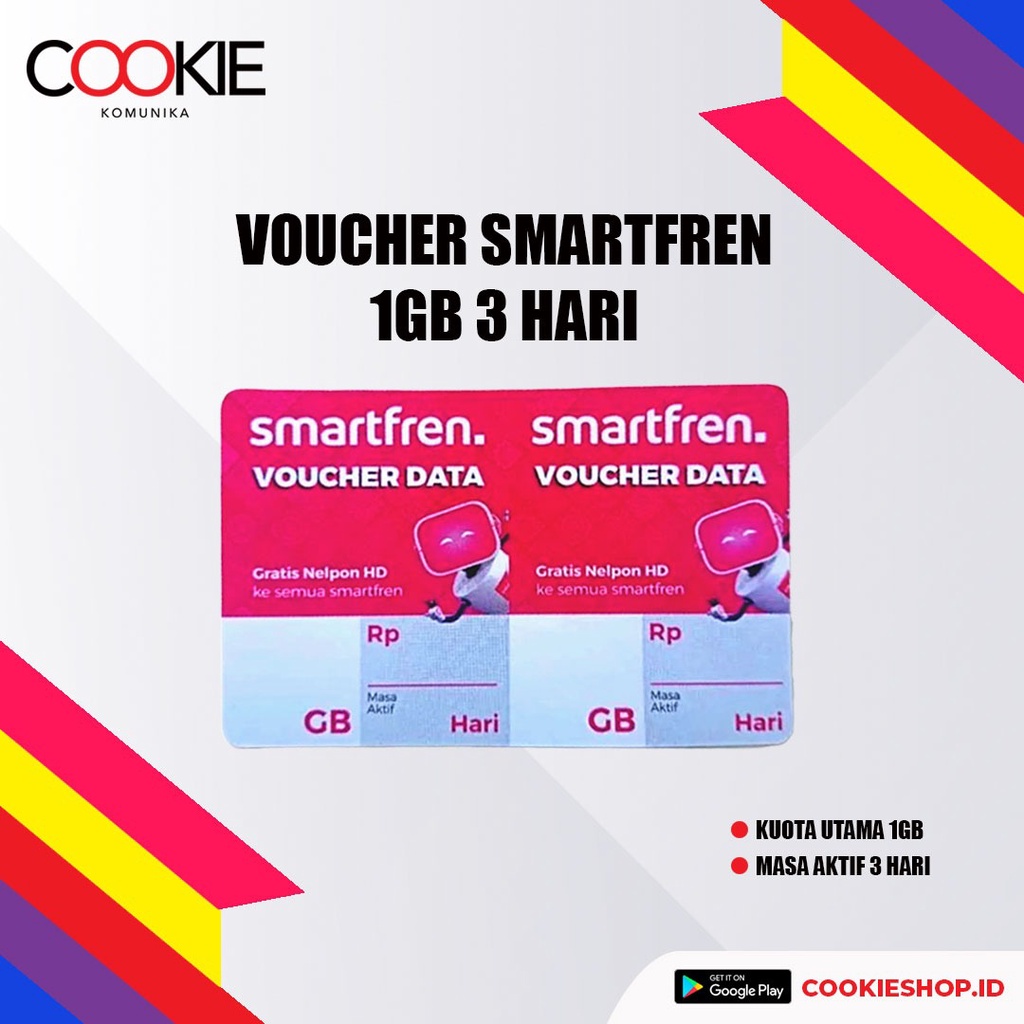 VOUCHER SMARTFREN 1GB 3 HARI