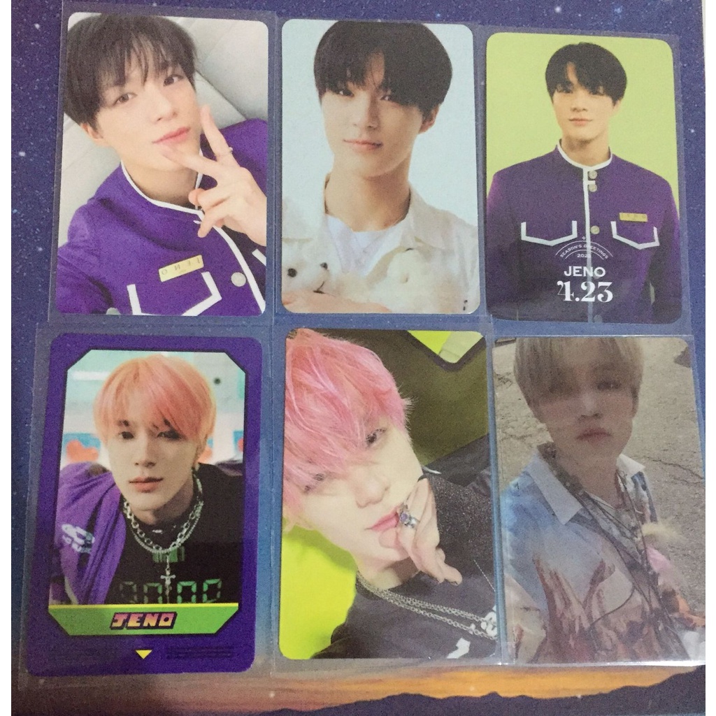 jeno keycard matching card bene smstore boneka sg22 chenle chilling hot sauce nct dream pc