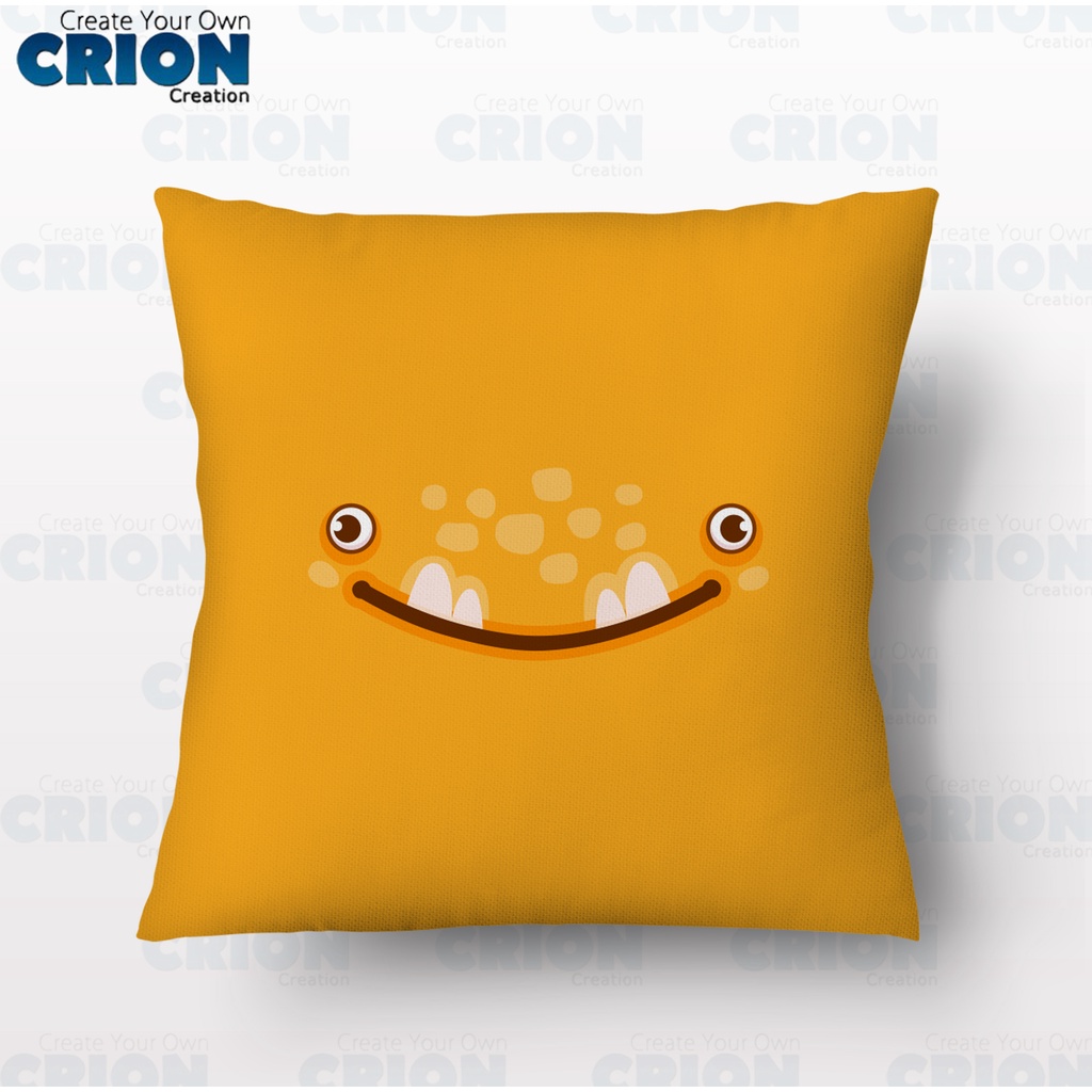 Bantal Halloween - Monster Face - Hadiah / souvenir / kado - By Crion