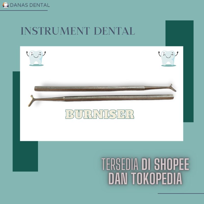 Burniser instrumen dental