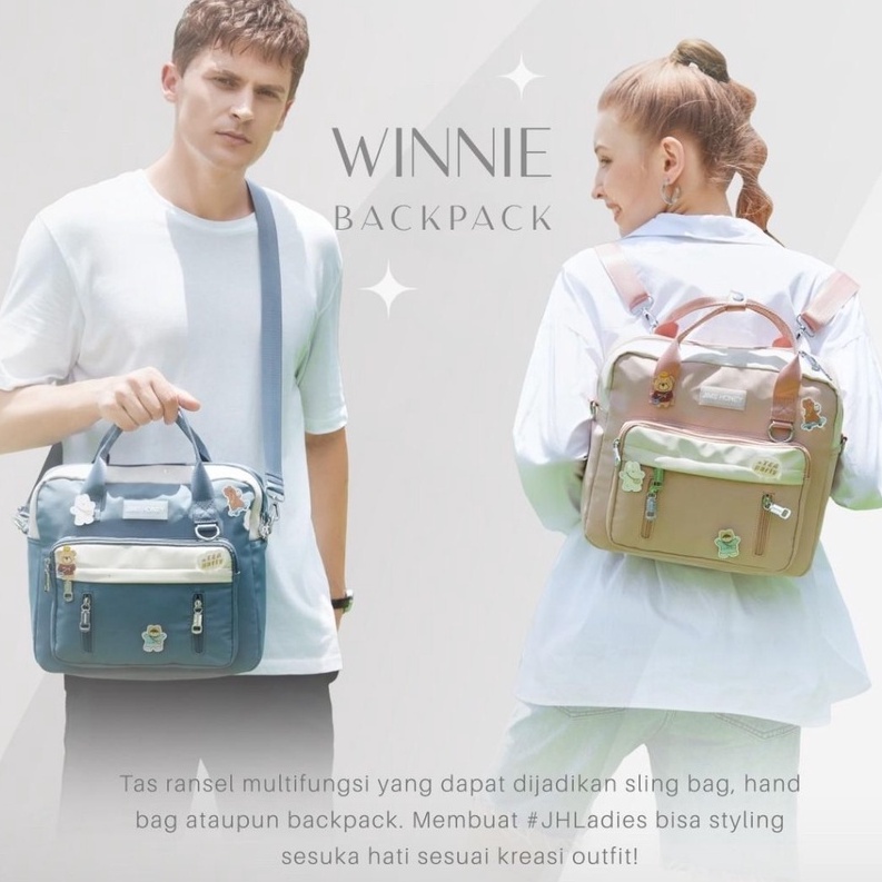 JIMS HONEY TAS RANSEL WINNIE BACKPACK