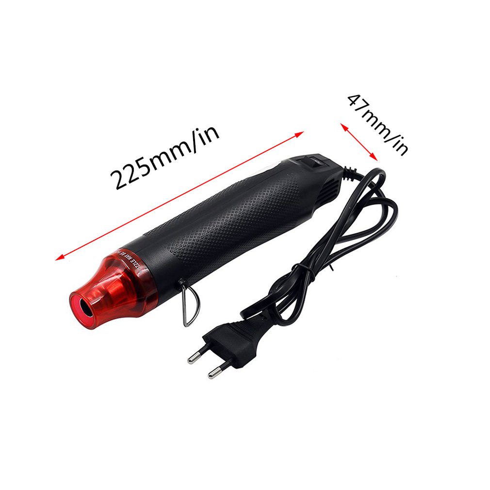 【COD+Dalam stok+Pengiriman Cepat】220V 300W Heat Gun Electric Hot Air Vinyl Scraper + Cutter / Alat Untuk Memancarkan Aliran Udara Panas / Pengupas Vinyl / Perkakas Elektrik