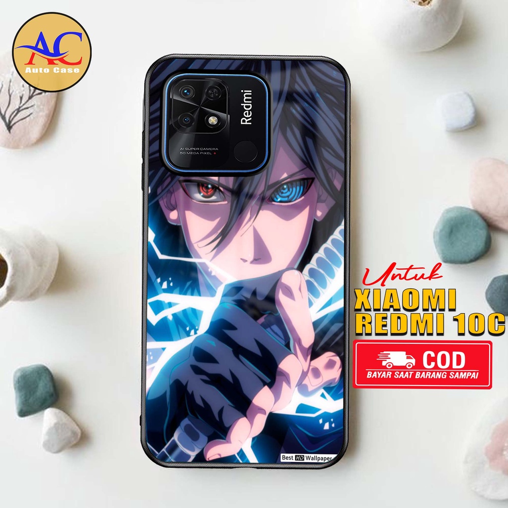 Case Hp Softcase Glossy REDMI 10C C40 NARUTO Casing Silikon Handphone Pelindung Kamera