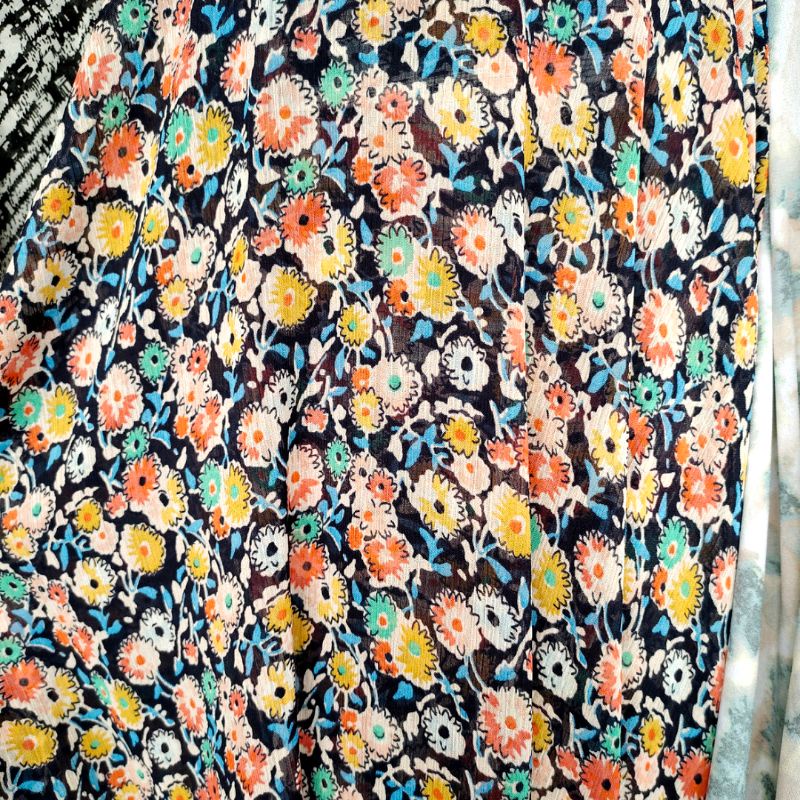 kain ceruty yoryu motif dzc - bahan kulit jagung - tunik mylicious