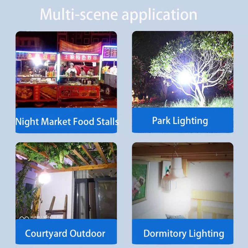 Lampu Camping Lampu Solar LED Emergency 45w Charging Lamp