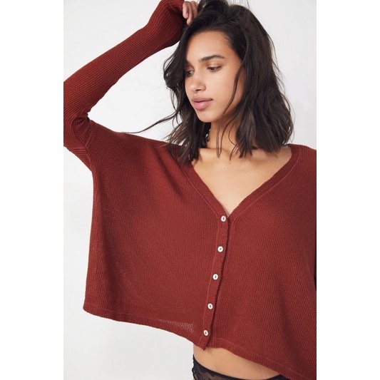 urban outfitters courtney cardigan crop
