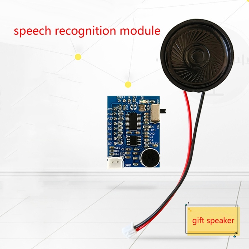 Btsg Modul Pengenalan Suara Suara Akurasi Tinggi Microphone Voice Control Board