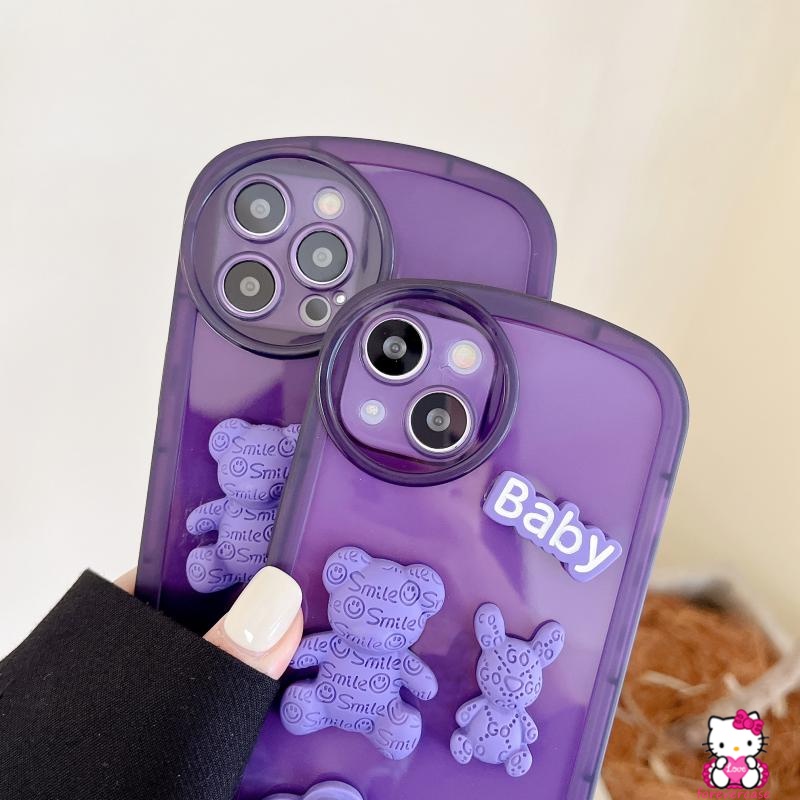 Soft Case TPU Motif Kartun Beruang 3D Untuk Samsung A13 A50s A30s A03s A02s A51 A22 A53 A32 A12 A50 A52 A33 5G A20s A03 A31 A22 M22 M22 Ms