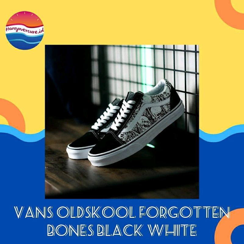Vans Oldskool Forgotten Bones Black White