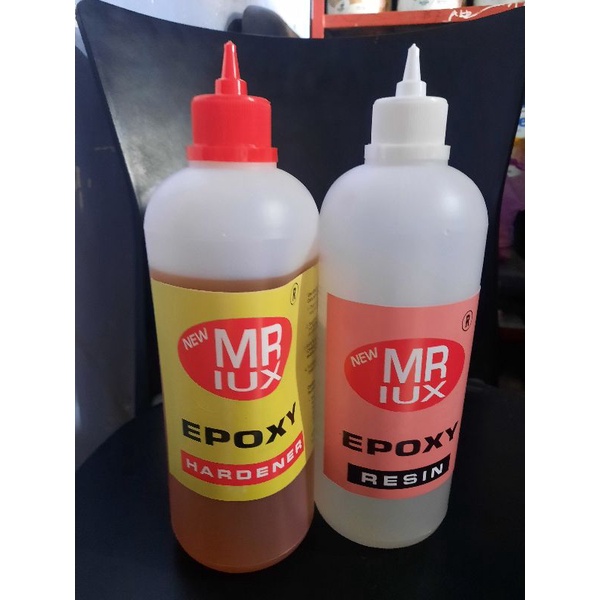 

Lem epoxy new MR 1 kg / 1 set resin + hardener