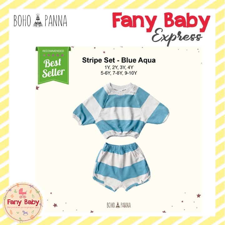 BOHOPANNA - STRIPE SET