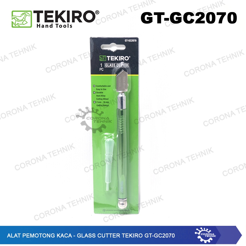 GT-GC2070 - Alat Pemotong Kaca - Glass Cutter Tekiro