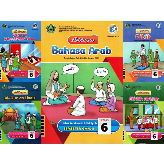 LKS MI KELAS 6 SEMESTER 1 (5 BUKU)