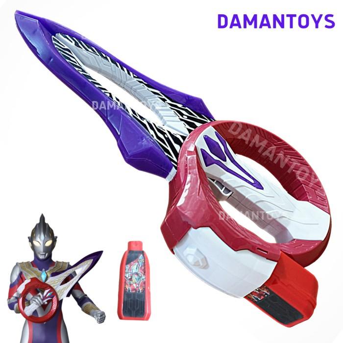 Dance Senjata Ultraman Trigger Circle Arms Mainan Anak Ultraman Trigger Baru