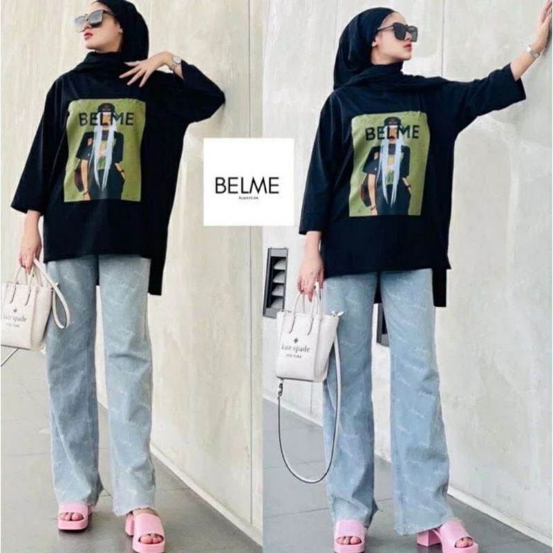 Belme top blouse / blouse wanita terbaru / atasan wanita terlaris