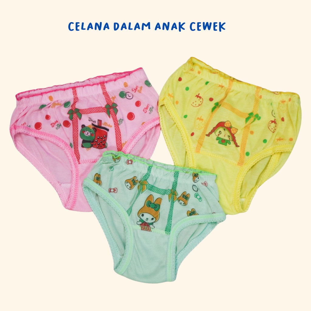 BabynKids - CD anak perempuan - underwear anak cewek - cd anak murah