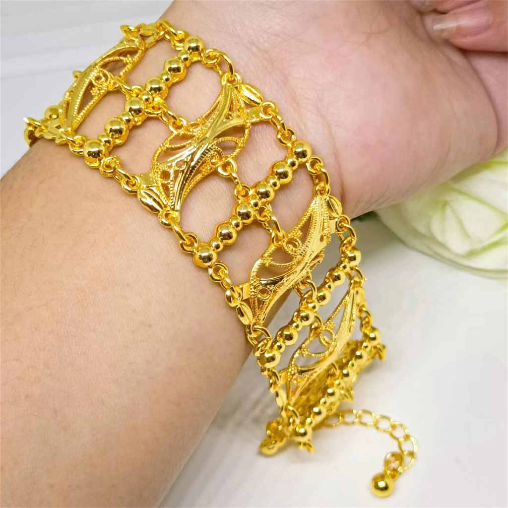 Gelang Rantai Kendari fashion populer 24K xuping perhiasan
