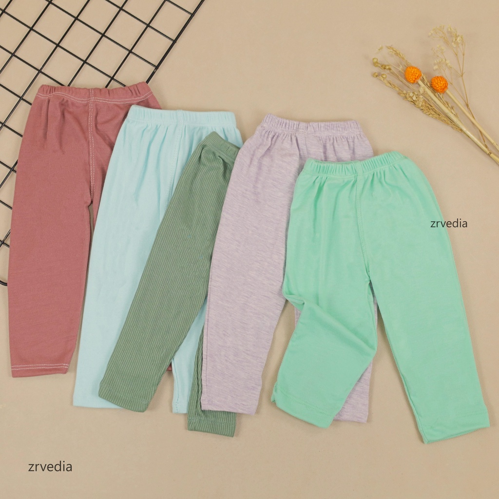 Legging Sheila uk Bayi 3-12 Bulan / Celana Ketat Panjang Balita EXPORT QUALITY Leging Anak Perempuan Kiosbalitaaprillia